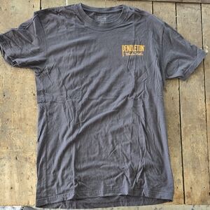Pendleton Men's Charcoal Tee with Gold Logo